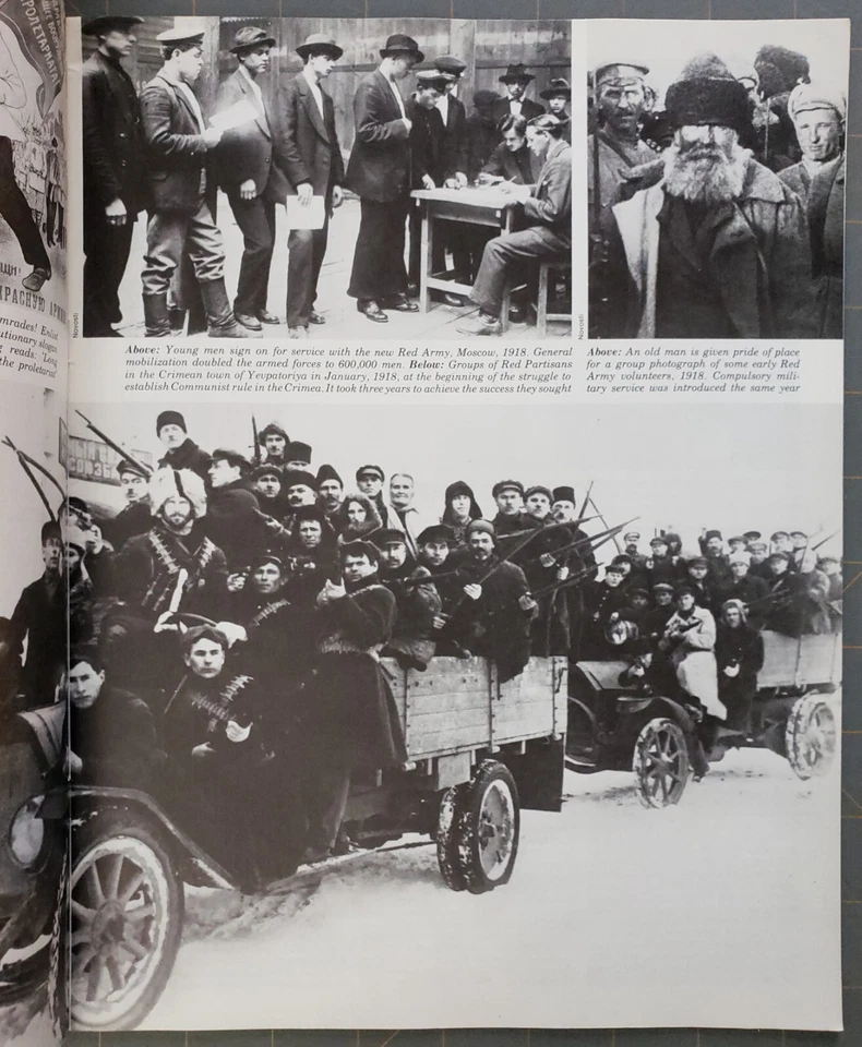 1970 History Of the 20th Century Magazine Survival Of Bolshevik Russia Issue #35 - Image 3 of 4