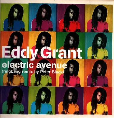 Eddy Grant Electric Avenue Vinyl Single 12inch NEAR MINT East West Records