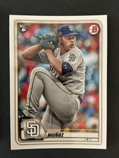 2020 Bowman Paper Base, Prospects,  Sky Blue, Blue, and Gold - Free Shipping