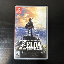 the legend of zelda breath of the wild switch Case Only