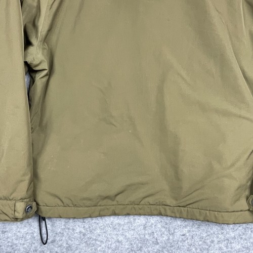 VTG Polo Ralph Lauren Jacket Mens Large Olive Hooded Fleece Lined Full Zip Coat - Picture 10 of 13