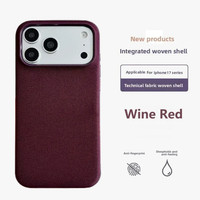 Magsafe Case Official Genuine For Apple iPhone 18 Pro Max Leather Woven Cover