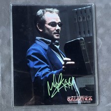 Battlestar Galactica Signed Television Photo Original Autograph Green Ink