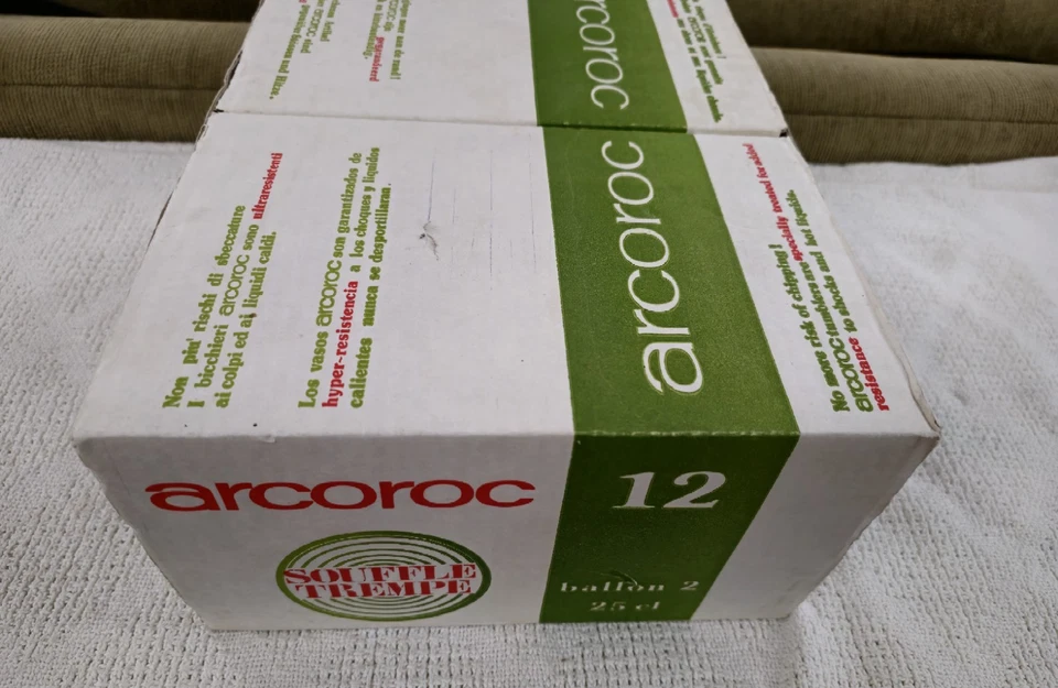 Copas de vino Arcoroc vintage transparentes 9 oz. - Juego de 12 - Globo 2 en caja! Foto 2 de 4