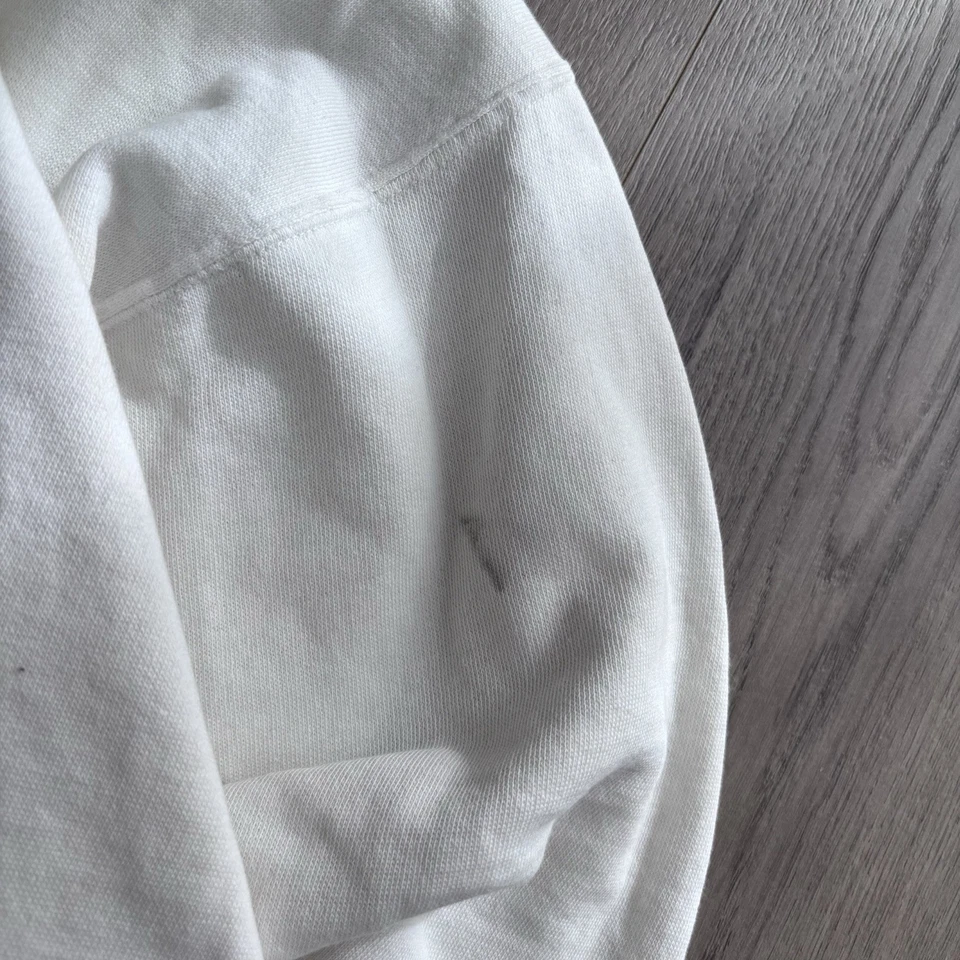 Vintage Y2K Hard Rock Cafe 90’s London Cream Crewneck Sweater Size Small Men’s - Image 3 of 4