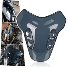 MT-07 2025 Motorcycle Front Windshield Windscreen Airflow Wind Deflector black