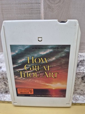 Various   How Great Thou Art 8-Track 1979 Reader's Digest Gospel CBS