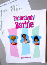 EXCLUSIVELY BARBIE ~ 1998 THERIAULT'S AUCTION CATALOG & PRE-SALE ESTIMATES