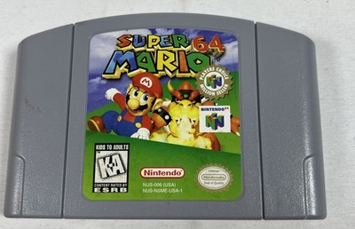 AUTHENTIC! Super Mario  64 - GAME  ONLY - NINTENDO 64