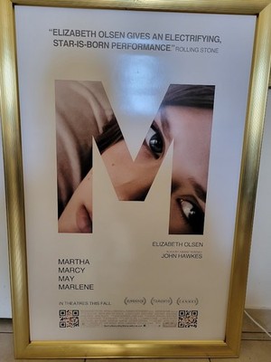 27x40 d/s theatrical poster MARTHA MARCY MAY MARLENE Elizabeth Olsen
