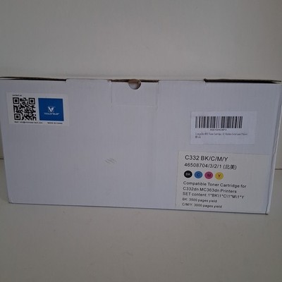 OKI C332dn & MC363dn Compatible Toner Black & Colors Victorstar Brand