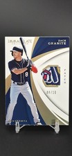 Zack Granite 2018 Immaculate GAME USED LOGO PATCH SP 4COLORS TWINS /10