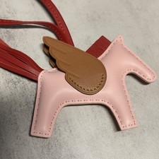 Hermes Pegase PM Pegasus Beige/brown Horse Bag Charm Bag Accessory Paris Made