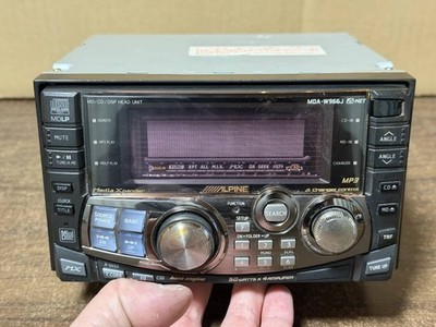 Alpine MDA-W966J 2DIN CD MD Head Unit Car Audio DSP JDM Tested