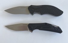 Lot of 2 Kershaw Assisted Opening Pocket Knives- 1605CKTST Clash - 1370 Camshaft