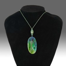 Early 20th Century Pate de Verre Glass "Dragonfly Pendant" by Amalric Walter
