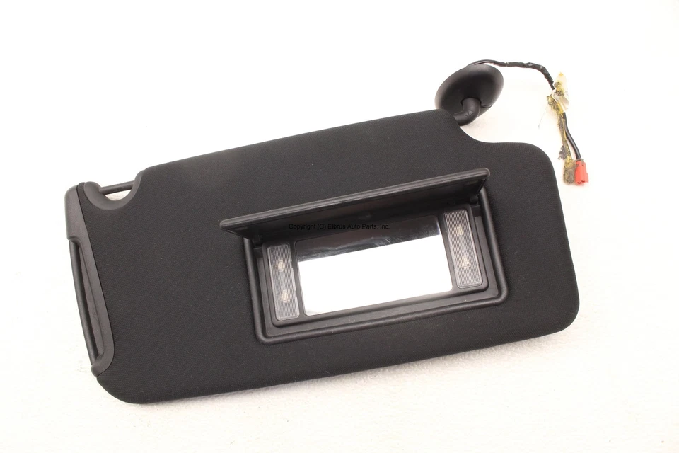 Dodge Charger 2011 2013 2014 pasajero parasol parasol parasol negro OEM Foto 3 de 4