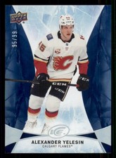 2020-21 Upper Deck Ice Royal Blue #86 Alexander Yelesin /99