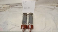 Matching Pair Svetlana EL34 Tubes Wing C Tested