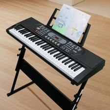 61 Key Electric Digital Piano Musical Beginner Electronic Keyboard Instrument UK