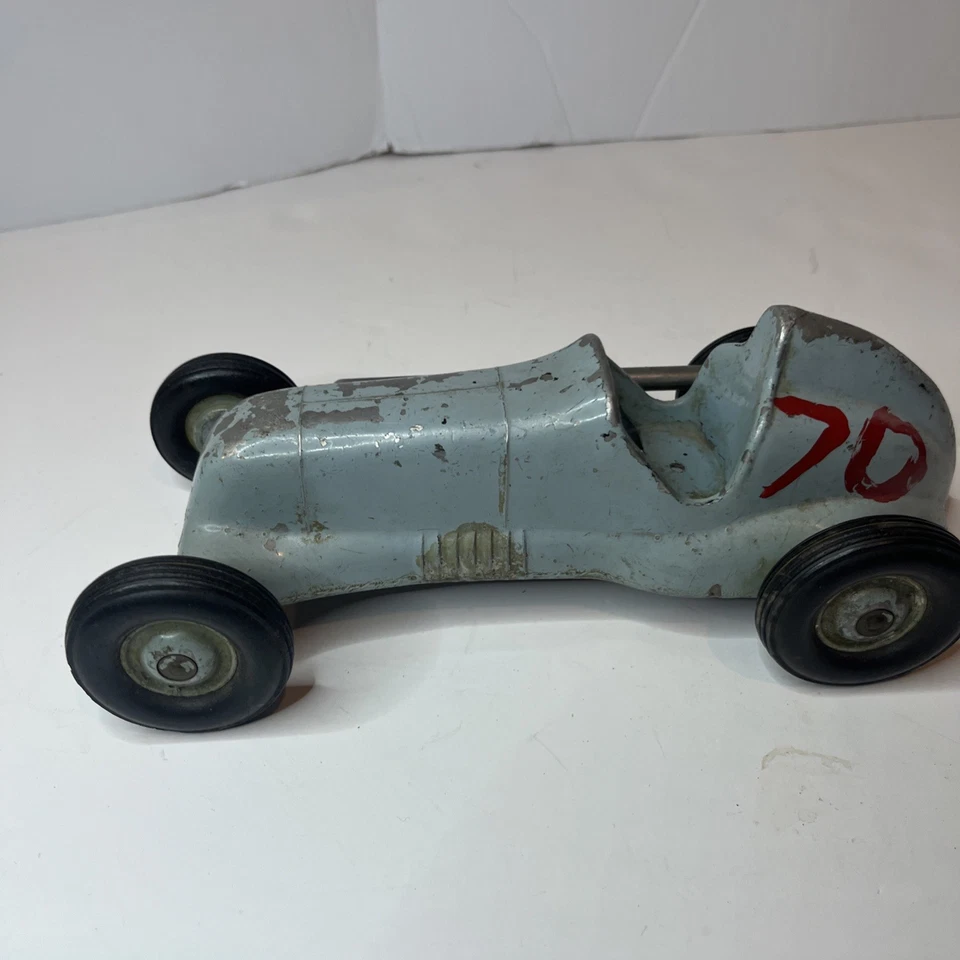 Vintage COX THIMBLE DROME SPECIAL - No Engine Silver Metal Body - 8 1/2” Long - Image 2 of 4