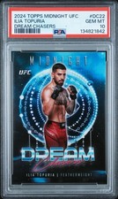 2024 Topps Midnight UFC #DC-22 Dream Chasers Ilia Topuria - PSA 10 GEM MINT