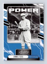 2021 Panini Absolute Power Retail #PO-3 Jimmie Foxx Philadelphia Athletics