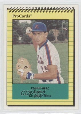 1991 ProCards Minor League Cesar Diaz #3815 0f4