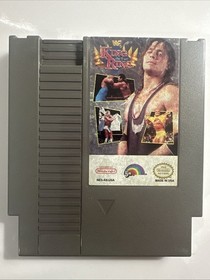 WWF King of the Ring (Nintendo, NES) Cart & Sleeve Only - Tested