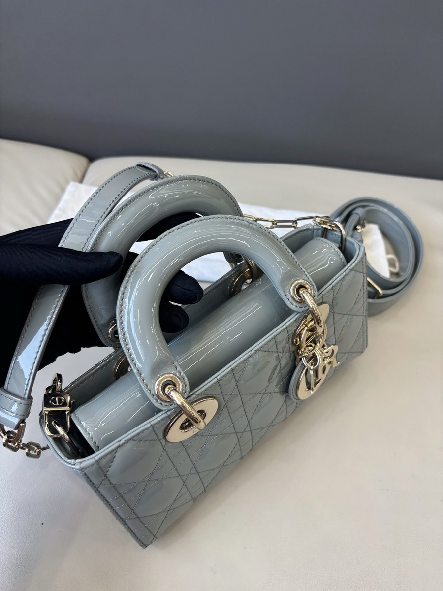 Christian Dior D-Joy Lady Dior East-West Crossbody Shoulder Bag | eBay