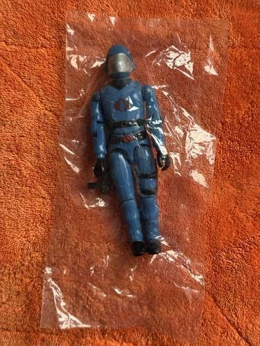 1982 Vintage Hasbro Gijoe Straight Arm Cobra Commander Mail Away Sealed Baggie
