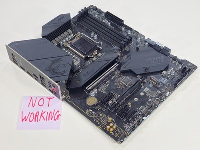 [NOT WORKING] MSI MPG Z490 GAMING PLUS Intel Z490 ATX DDR4 Motherboard LGA 1200