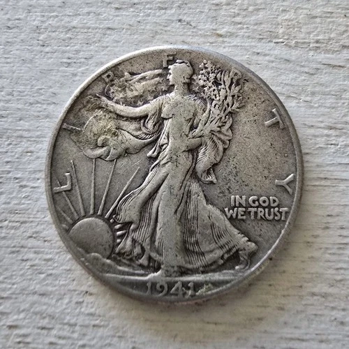 New Listing1941 Liberty Walking Half Dollar Circulated Silver US Coin