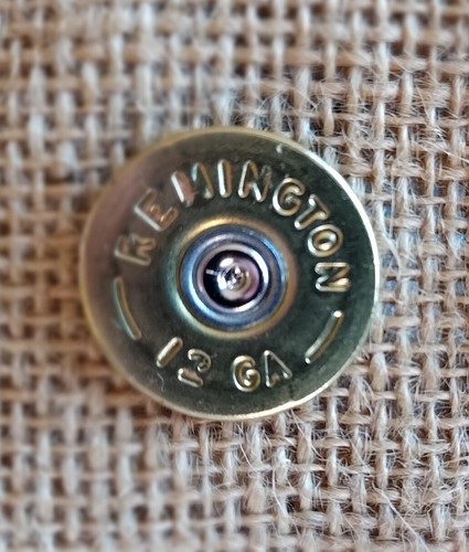 12ga Shotgun Hat Pin, Tie Tack or Lapel Pin - Picture 5 of 7