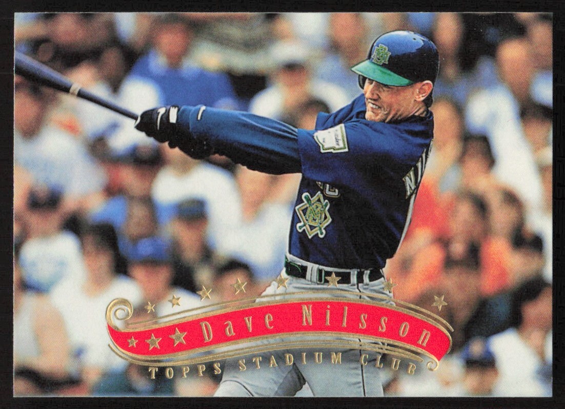 1997 Topps Stadium Club Members Only Dave Nilsson #153 Milwaukee Brewers