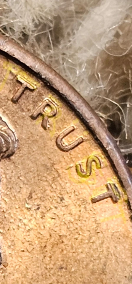 Moneda Penny D 1994 como nueva duplicación y más error. Foto 2 de 4