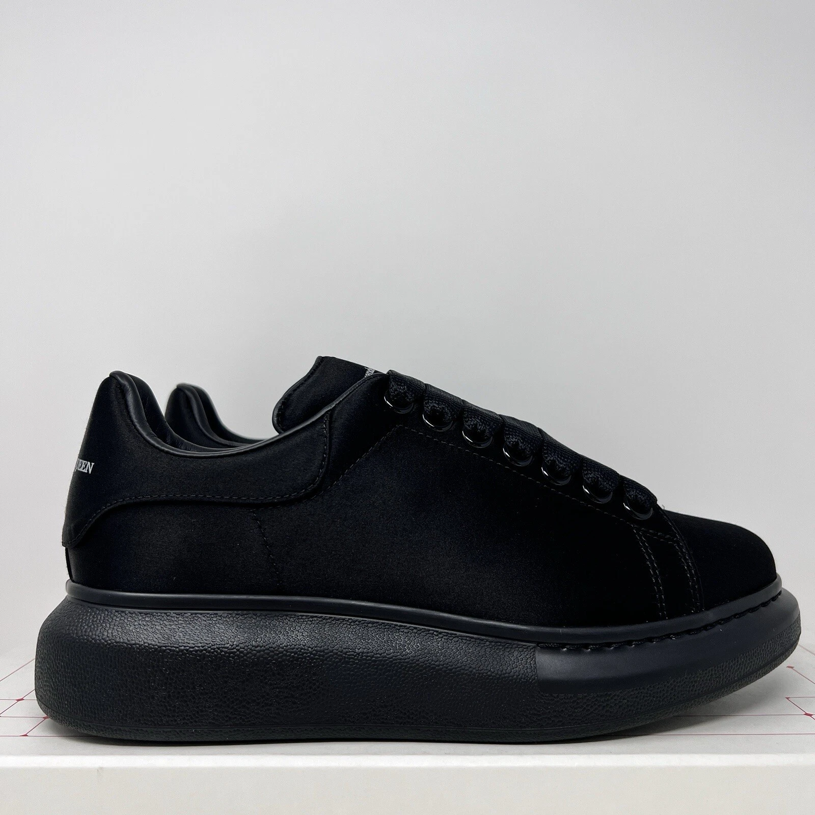Alexander McQueen — Alexander McQueen Women's Oversized Sneakers Size 38.5 EU/ 8.5 US Triple Black