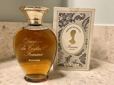 Femme By Rochas 3.5oz 105ml Parfum De Toilette Original Very Rare
