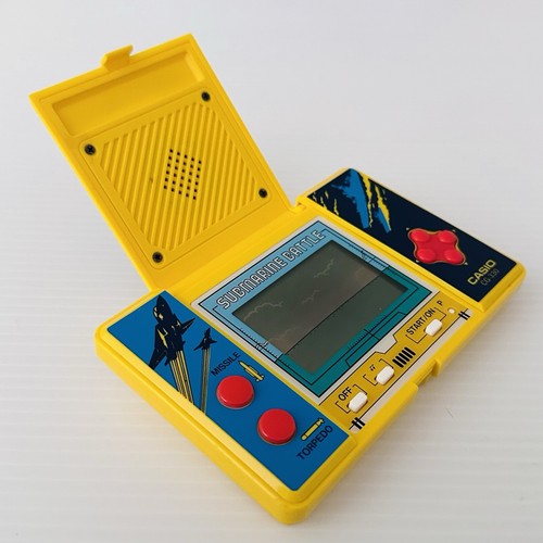 Casio CG-330 Submarine Battle LCD Handheld 1985 Japan WORKING With Sounds - Au - Picture 10 of 12