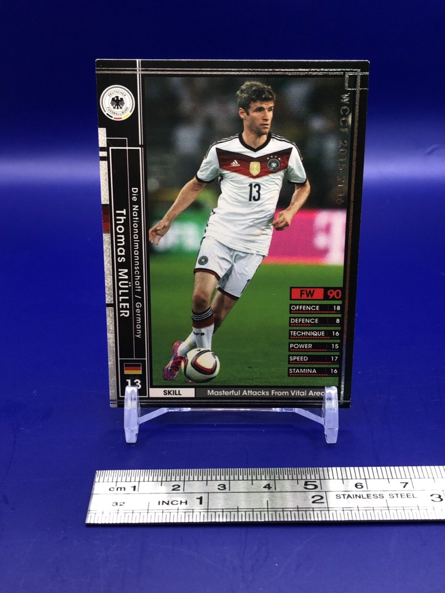 Thomas Muller A099/159 Card WCCF Panini Japanese | eBay
