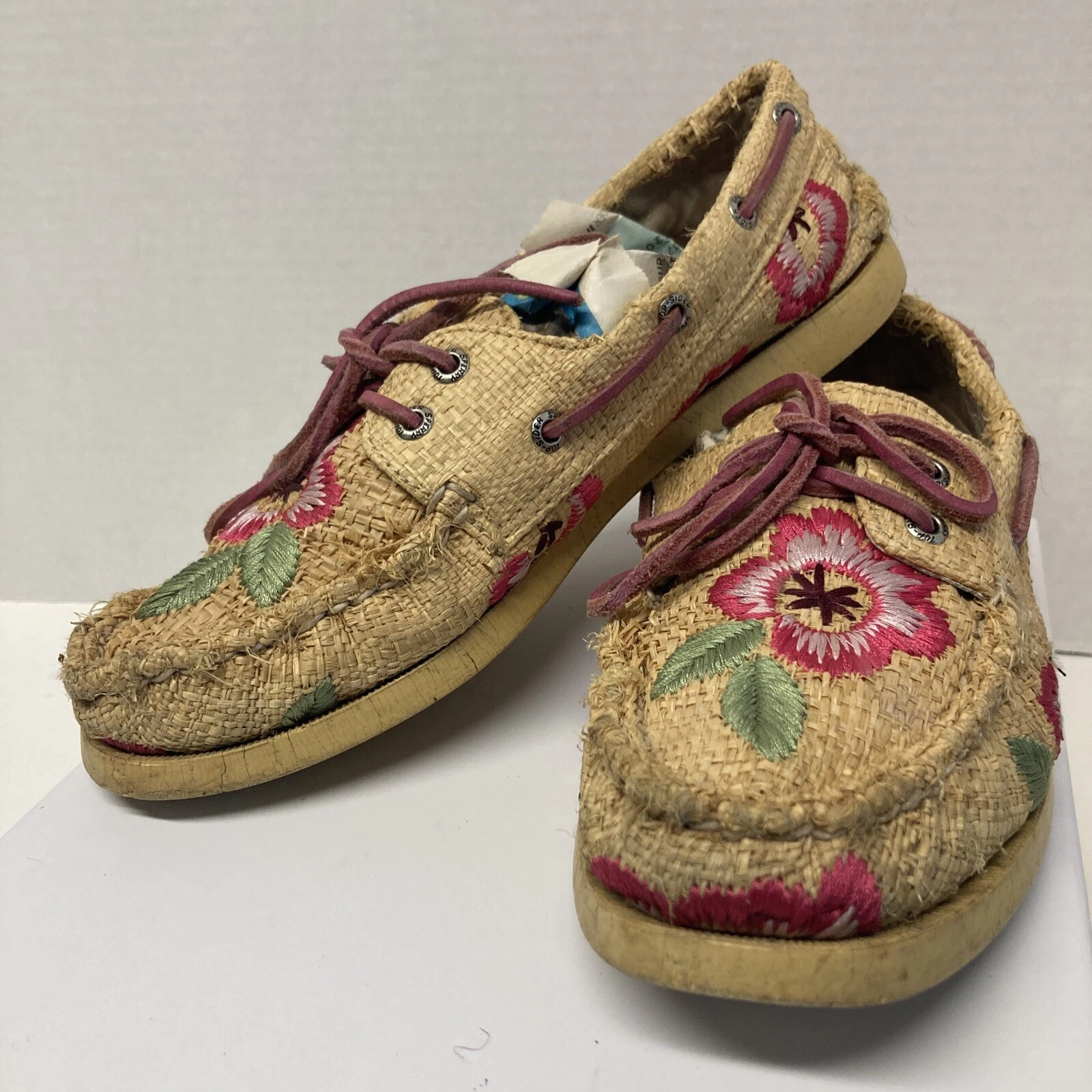 Sperry Top-Siders Straw Boat Shoe