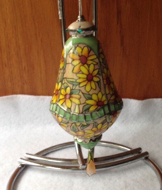 Bradford Heirloom 2001 Tiffany Porcelain Ornament 