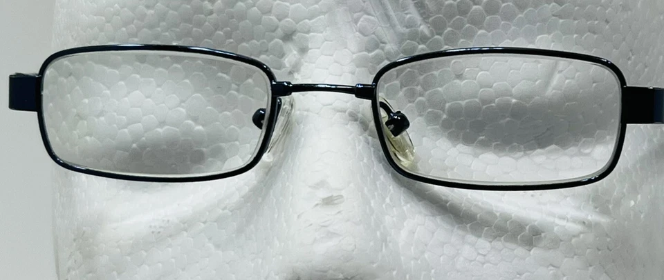 Konishi Flex-Titanium Eyeglasses Rimless Japan KF8615     C1navy Multi Color - Image 3 of 4