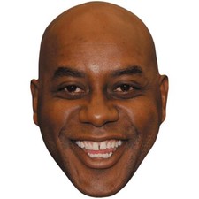 Ainsley Harriott Smile Celebrity Mask, Flat Card Face