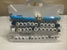 Tandem Mobi Beaded Bracelets Set Of 4 Type 1 Diabetes Insulin Pump Team Tandem