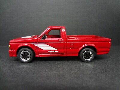 1991 White w Red GMC Syclone Pickup JOHNNY LIGHTNING MUSCLE USA DIE-CAST 1:64