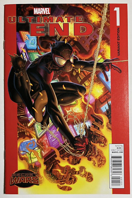 Ultimate End 1 Bagley Variant NM Miles Morales 2015 Secret Wars Spider-Man