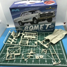 65 Mercury Comet A/FX Chassis W Frt Suspension No Rear End 1:25 LBR Model Parts