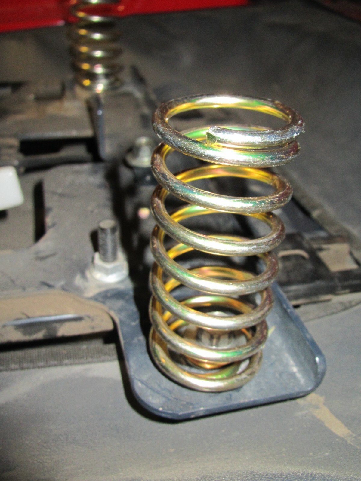 Massey Seat replacement SPRING kit for the gc1705 TRACTOR, stops hard