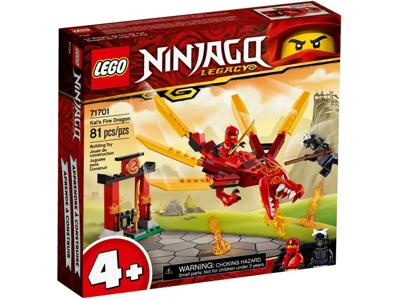 × Lego Kai's Fire Dragon 71701 NINJAGO Minifigure Building Set | eBay